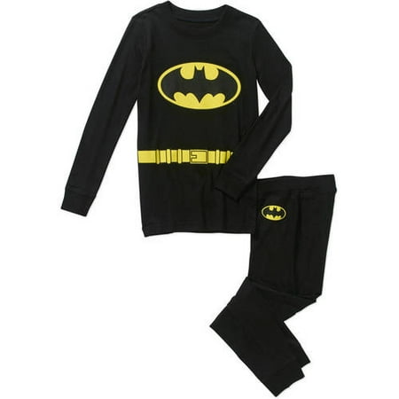 Boys' Licensed Cotton Tight Fit Pajama Sleepwear Set, Available in 5 Characters