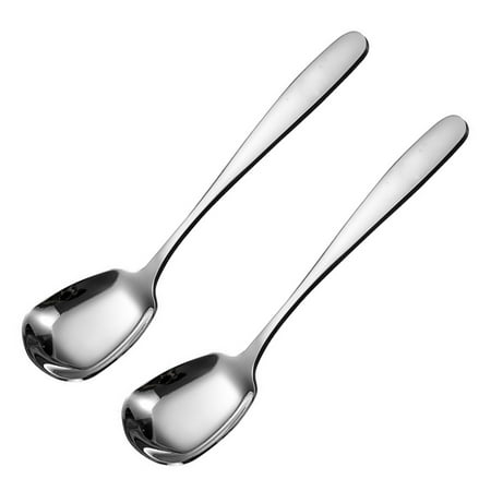 

Hemoton Spoon Spoons Scoop Dinner Ice Basting Tablespoon Serving Mixing Sugar Stirring Cream Appetizer Sauce Pudding Tea