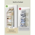 thumbnail image 4 of LazySpin Over The Door Hanging Organizer 1 Pack, Beige, 4 of 9