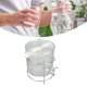 thumbnail image 4 of Dispensador de bebidas, dispensador de bebidas frías multipósito anti -goteo con fugas transparentes con soporte para fiestas, 4 of 7