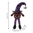 thumbnail image 4 of AZXY Light-Up Halloween Decorations Indoor Outdoor, Plush Pumpkin Doll Tabletop Decor Halloween Decor for Home Bedroom Office Party Yard Garden Front Porch, 4 of 8
