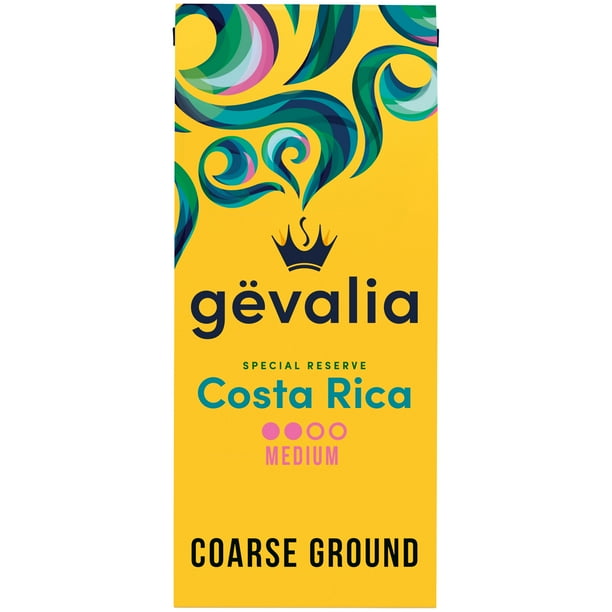 Gevalia Special Reserve Costa Rica Single Origin Medium Roast Ground Coffee 10 Oz Bag Walmart Com Walmart Com