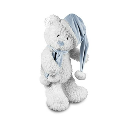 - Beverly Hills Teddy Bear Company Winter Baby Bear Blue