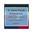 thumbnail image 2 of ToBeInStyle Men's Pack of 3 Assorted Cotton Bikini Briefs - Large, 2 of 9