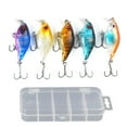 thumbnail image 1 of 4cm/4.6g Plastic Artificial Lure Hard Bait Fishing Tackle, 1 of 8