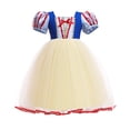 thumbnail image 3 of D63 LXAA Verano Niñas Blancanieves Vestido De Princesa Cosplay Malla Halloween Carnaval Cumpleaños Niños Disfraz, 3 of 4
