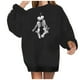 thumbnail image 1 of Camisas sexy de invierno para mujer Cuello redondo Manga larga Tops Impreso Sudadera regular Blusa Fridja fjkfkj930, 1 of 4