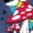 HEATHER NAVY, variant on Smurfs - Smurfette Nature - Youth Girls Fit & Flare Cap Sleeve Dress