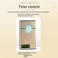 thumbnail image 2 of Portable Lock Box, Smart Box, Auxiliary Smoking Cessation Control Artifact, Timed Lock Box,Gold, 2 of 5