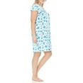 thumbnail image 4 of EZI Women's Plus Cotton-Rich Short Sleeve Darling Nightgown, 4 of 7