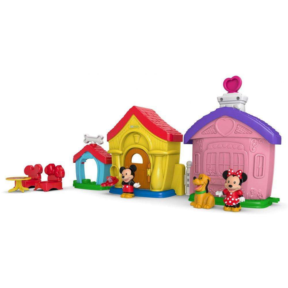 Fisher-Price Magic of Disney Mickey and Minnie's House Playset by Little People for sale online 