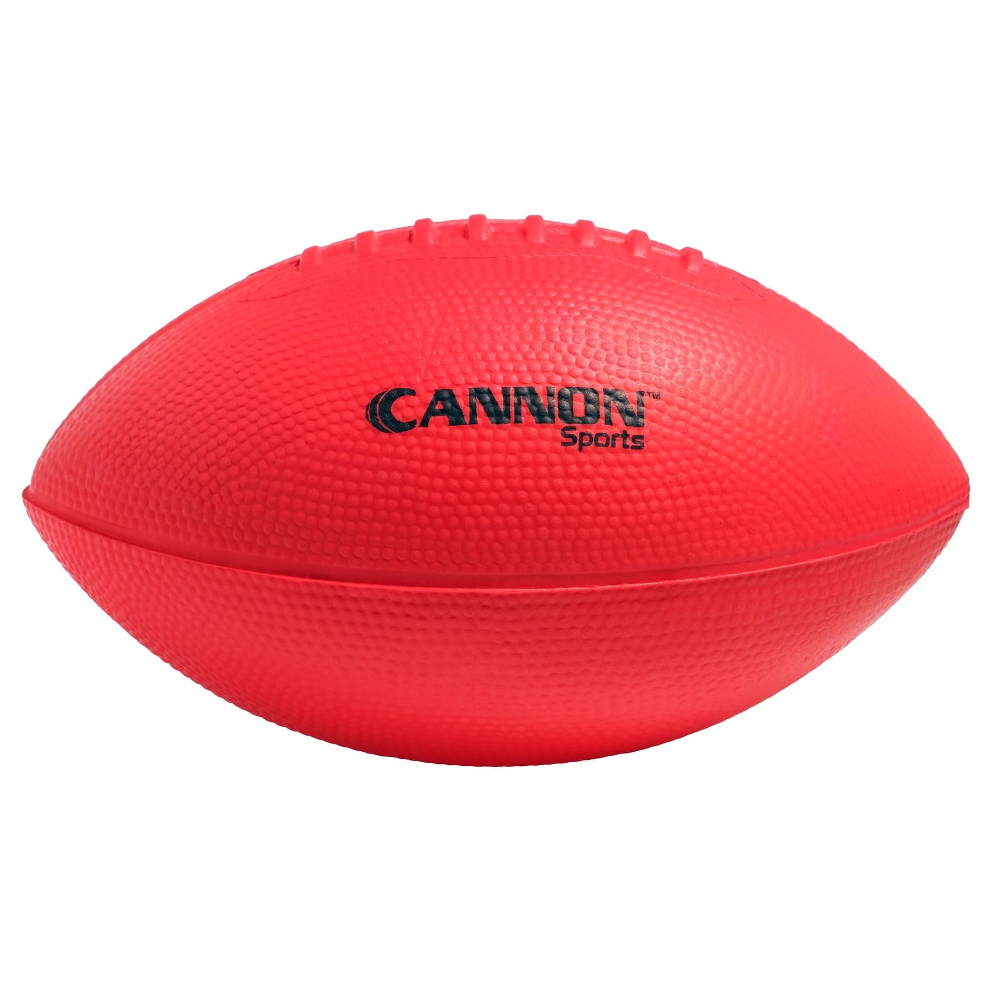 Cannon Sports Red Foam Football - 9.75-inch Lightweight Football - Perfect for Practice & Casual Games - Soft, Safe for Indoor/Outdoor Play