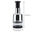 thumbnail image 3 of Garlic Press Rocker - Stainless Steel Garlic Mincer Garlic Crusher, New Innovative Garlic Chopper for Smash Garlic, 3 of 8