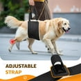 thumbnail image 3 of UOSIA Adjustable Dog Lift Harness Dog Sling for Large Dogs Hind Leg Support,Black,Large, 3 of 6