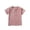 Pink, variant on Gyujnb Short Sleeve Henley T Shirt Casual Ribbed Top with Buttons (Toddler, Little Boys),4 Years