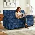 thumbnail image 4 of Xoenoiee Sea Turtle Print Loveseat Recliner Covers 2 Seater, Stretch Reclining Loveseat Cover, Machine Washable Recliner Loveseat Covers, Furniture Protector Double Recliner Cover for Dog Kid, 4 of 6