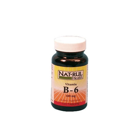 Natrul Health Vitamine B-6 100 mg - 100 Ea