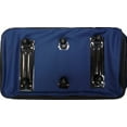 thumbnail image 2 of 40" Navy Blue Large Expandable Rolling 6 Wheeled Duffel Bag Spinner Suitcase Luggage, 2 of 2