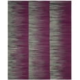 thumbnail image 2 of Safavieh Kilim Alaia Geometric Wool Area Rug, Purple/Charcoal, 8' x 10', 2 of 8