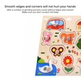 thumbnail image 4 of Granja De Animales Para Niños, Tablero De Rompecabezas De Madera, Juguetes Sin Rebabas, Rompecabezas De Madera Para Niños, Rompecabezas Clásico De Juguete Inevent FN003513-00, 4 of 6