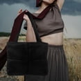 thumbnail image 4 of TABLETREANDS Tote Acolchado De Nylon Y Negro Con Gran Capacidad Para Viaje Y Trabajo, 4 of 8
