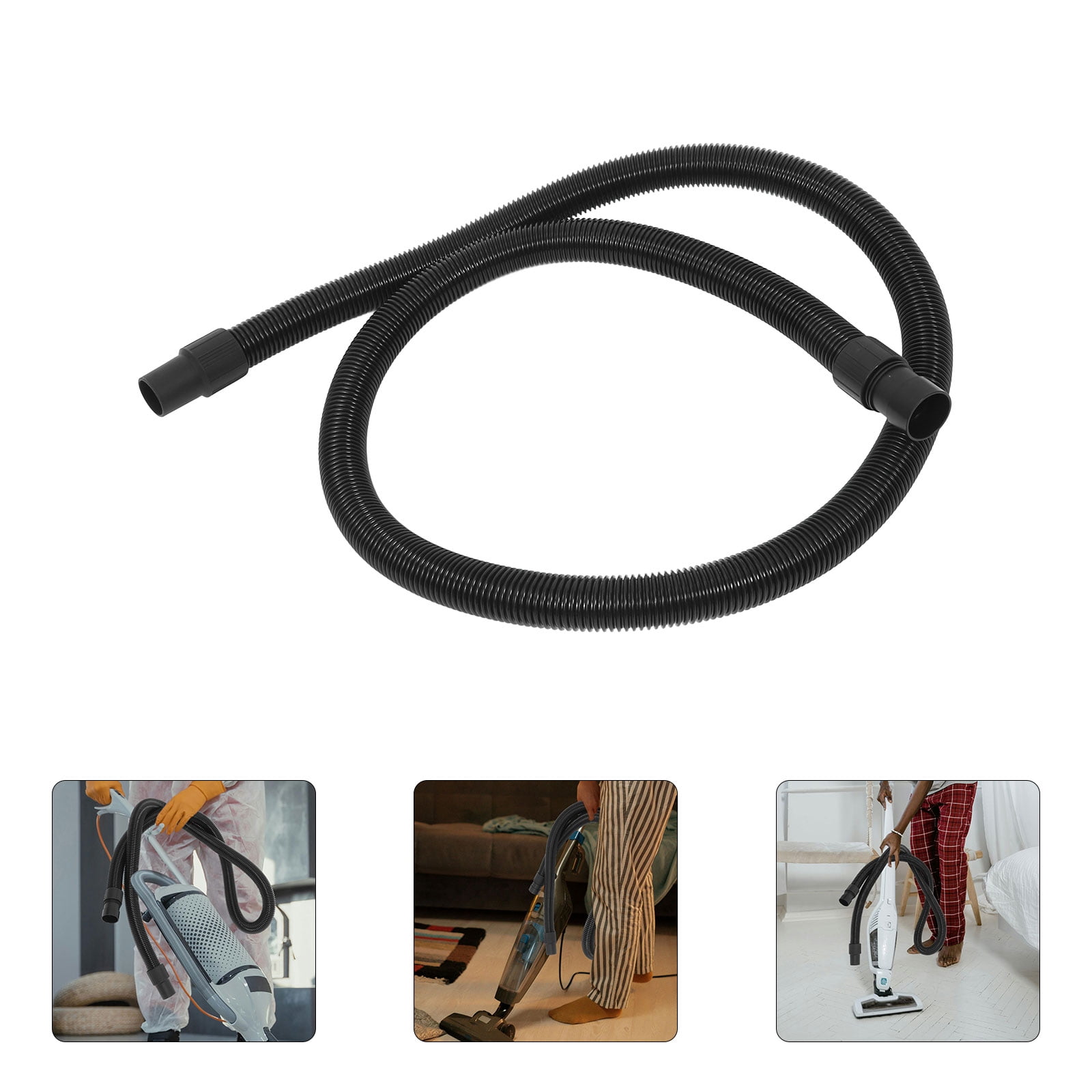 SKISUNO Durable Black Vacuum Hose Extension Compatible – picture 9