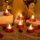thumbnail image 1 of Velas LED rojas de 6 uds., Navidad, vacaciones, bodas, fiestas de cumpleaños, velas, juego de velas, habitación secreta JAMW Sencillez, 1 of 5
