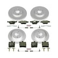thumbnail image 2 of Power Stop Front and Rear Euro-Stop ECE-R90 Certified Brake Pad and Rotor Kit ESK2786, 2 of 4