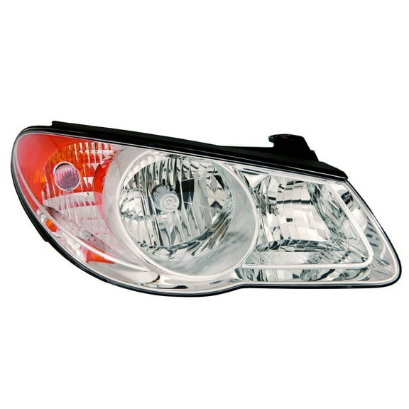 KAI New CAPA Certified Standard Replacement Passenger Side Headlight Assembly, Fits 2010-2010 Hyundai Elantra