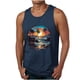 thumbnail image 1 of Casual Tops de Verano de la Moda de los Hombres sin Mangas Impreso Cuello Redondo, Camisa Ligera Y Cómoda para Diario, 1 of 5