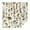Brown Mushroom Label-1, variant on Brown Mushroom Label Light Pattern Square Tablecloth,Waterproof Square Table Cover,Wipeable Spillproof Washable Table Cover for Home Kitchen Party Decor 42"X42"(107x107cm)