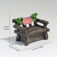 thumbnail image 3 of BKER Décoration de Jardin en Résine Statue de Chaise Décorative, 3 of 5