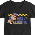 thumbnail image 3 of Paw Patrol - Rubble & Crew - Mix Is On The Fix - Toddler & Youth Girls Short Sleeve Graphic T-Shirt, 3 of 6