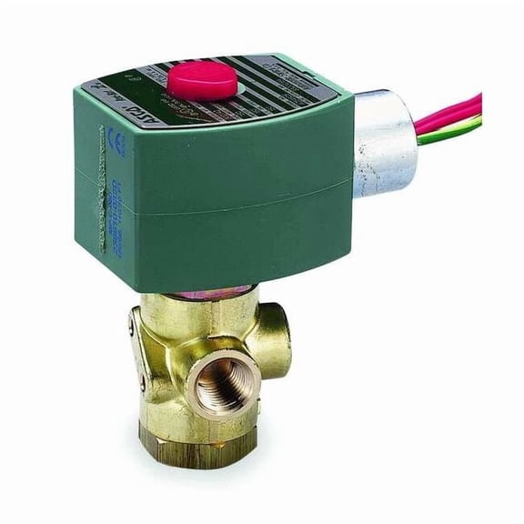 Redhat Quick Exhaust Solenoid Valve,Brass,NC 8320G184
