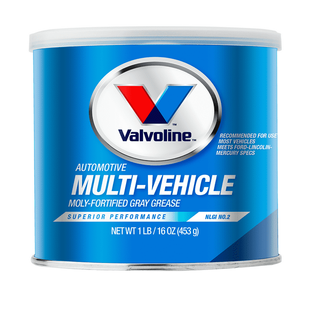 Valvoline MultiVehicle MolyFortified Gray Grease 1 LB