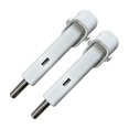 thumbnail image 1 of bedienty Weight Stack Pin Multifunctional Replacement Bodybuilding Locking 2pcs Weight White Pin, 1 of 6