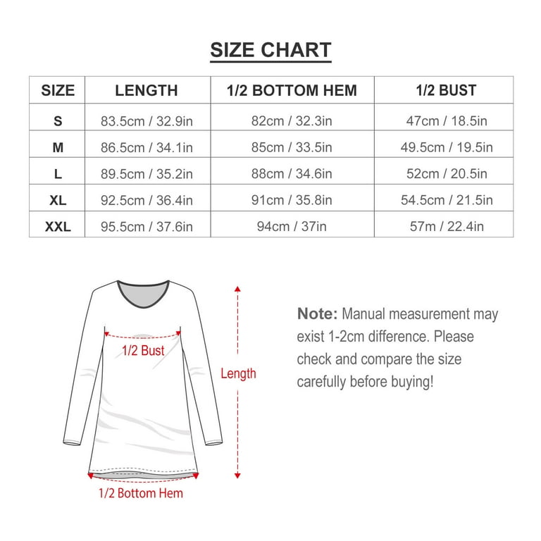 Dresslily size chart hotsell