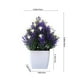 thumbnail image 3 of Artificial Silk Flower Arrangement in Weighted Pot for Home Office Decor - 1 Piece, 3 of 6