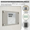 thumbnail image 5 of 1/2x2" Standoff Screws, 16 Pack Stainless Steel Stand Off Wall Mounts Wall Sign Mounting Hardware Advertising Standoff Nail for Hanging Acrylic Signs Picture Frame, Silver, 5 of 6