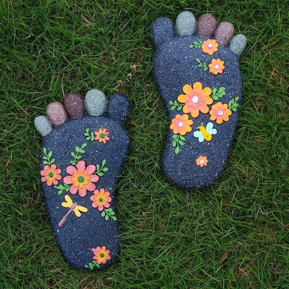 Footprint Garden Stepping Stones Outdoor Decorative Stones