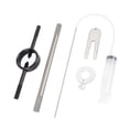 thumbnail image 1 of Fork Oil Level Tool, Fork Maintenance Tool Set Metal Efficient Spring Compressor Labor Saving Damper Rod Tool  for Most Regular Cartridge and Inverted Forks, 1 of 7