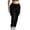 Black, variant on Karymi Casual Pants for Women Fashion Jogger Solid Long Lounge Loose Joggers Pants Comfy String Cargo Pants Regular Fit Quick Dry Trousers with Pockets for Women