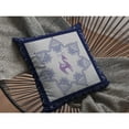 thumbnail image 4 of Horse and Butterflies Indoor/Outdoor Pillow with Removable Cover in Purple on Indigo26x26, 4 of 9