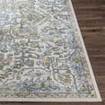 thumbnail image 3 of Surya New Mexico NWM-2318 94x123" Rectangle Fabric Rug in Olive Green/Blue/Cream, 3 of 7