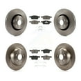 thumbnail image 1 of CMX Front Rear Disc Brake Rotors and Ceramic Pads Kit for Car Lincoln MKC K8C-100990, 1 of 11