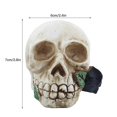 thumbnail image 2 of Halloween Led Decoration Halloween Skull Lamp Scary And Scary Props Novelty Gift Glow Luminous Ornaments Horror Made From Resin Skull, 2 of 5
