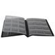thumbnail image 3 of Black PU Coin Collection Book with 120 Transparent Pockets for Secure Storage and Easy Viewing 9x6.3 inches, 3 of 5
