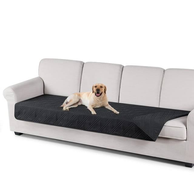 Funda Reversible Impermeable para Sofá TAOCOCO para Mascotas Negra