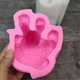 thumbnail image 4 of Molde para perro Yuxing Molde de silicona para velas en 3D color rosa, 4 of 5