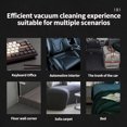 thumbnail image 5 of Uiz Merueh Mini Car Vacuum Handheld Vacuum Cleaner Rechargeable Lightweight Powerful Suction Portable Vacuum for Car Home Cleaning, 5 of 9